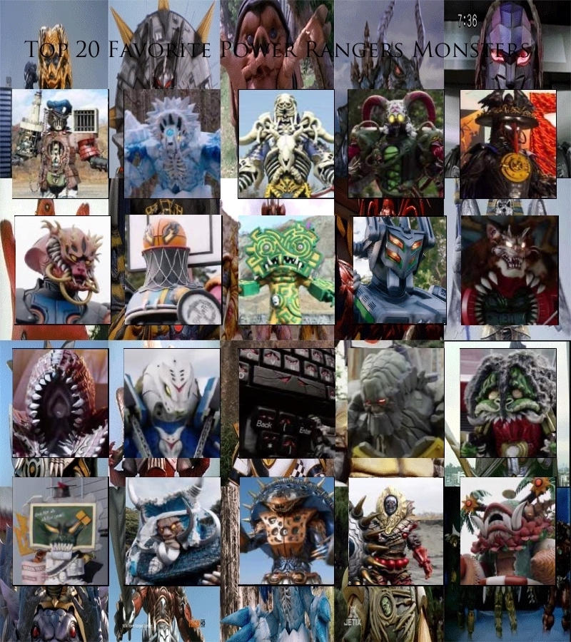 Power Rangers Monster Names My 20 Favorite PR Monsters by IceNinja7-2 on DeviantArt