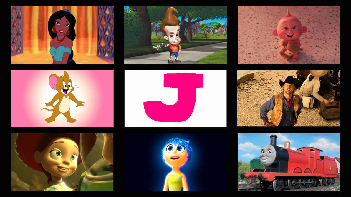 Letter R J Characters Favorite Letter J Characters by IceNinja7-2 on DeviantArt