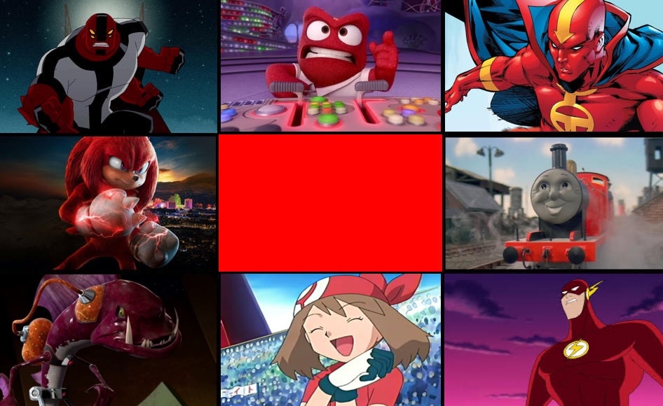 My Favorite Red Characters by IceNinja7-2 on DeviantArt