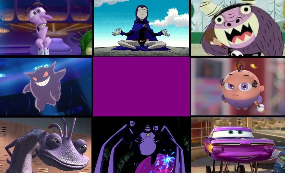 My Favorite Purple Characters by IceNinja7-2 on DeviantArt