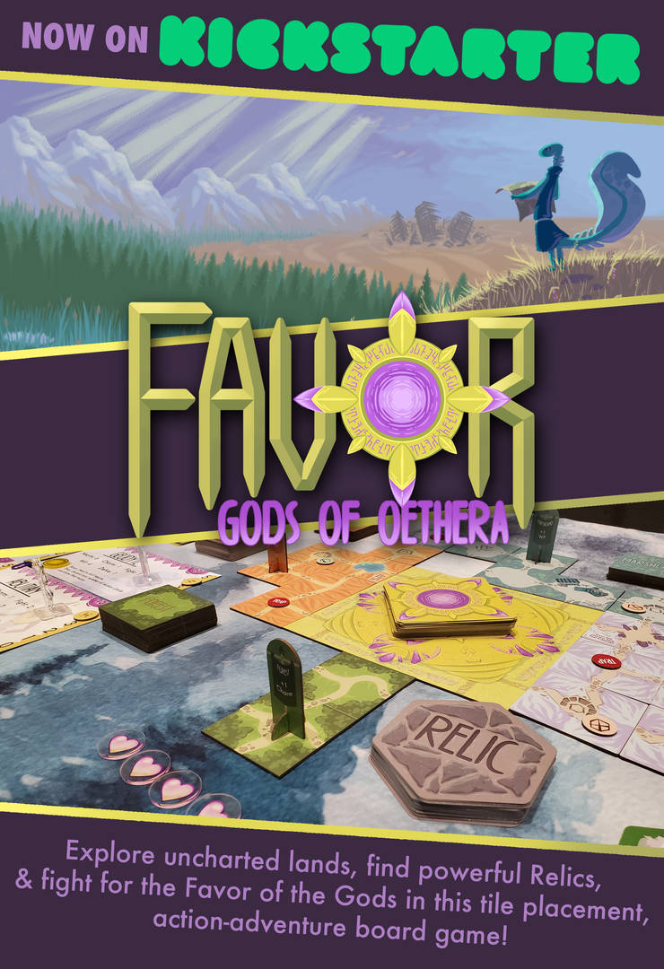 Favor: Gods of Oethera - Now On Kickstarter!