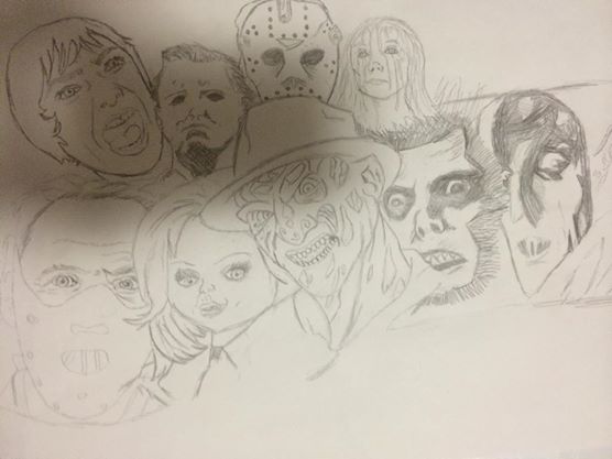 Classic Horror (Pencil)