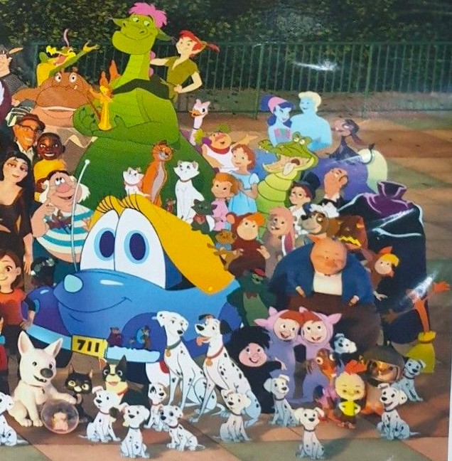Once Upon a Studio Disney Characters Pt. 8 by 99f5 on DeviantArt