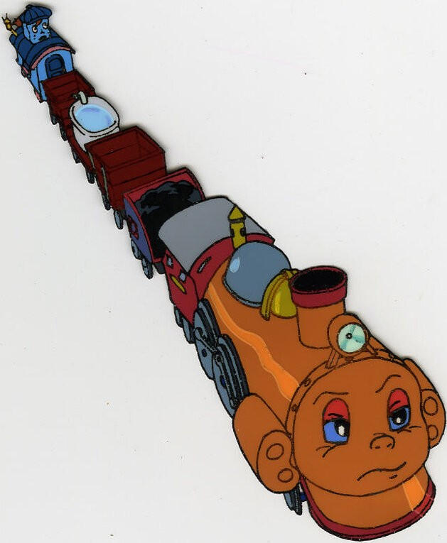 Tootle The Train Animation Cel By 99f5 On DeviantArt tootle-the-train-animation-cel-by-99f5-on-deviantart