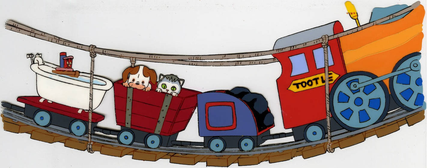Tommel Train Tootle's Train (Animation Cel) by 99f5 on DeviantArt