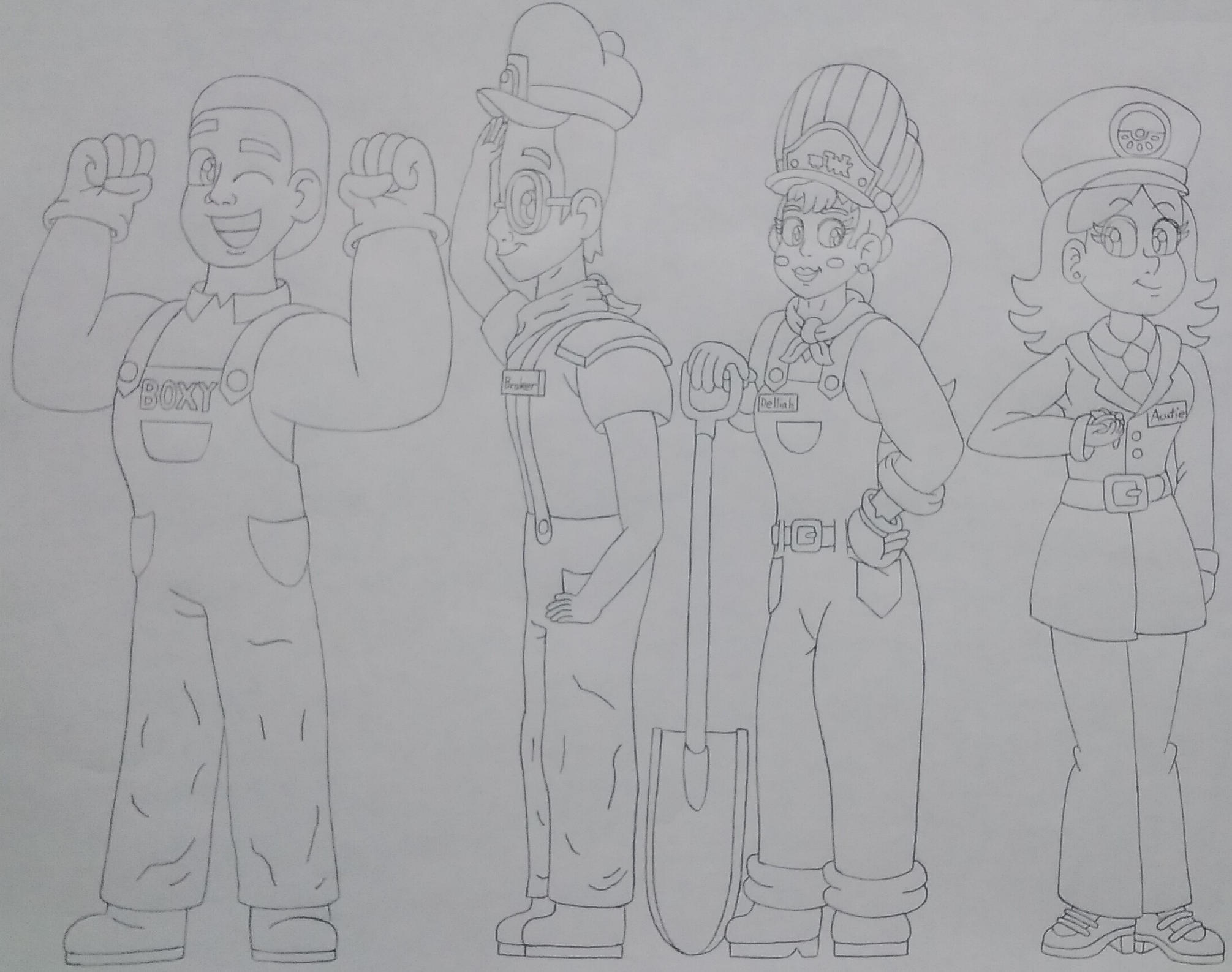 My Train Characters (Humanized Redesigned) Pt.3 by 99f5 on DeviantArt