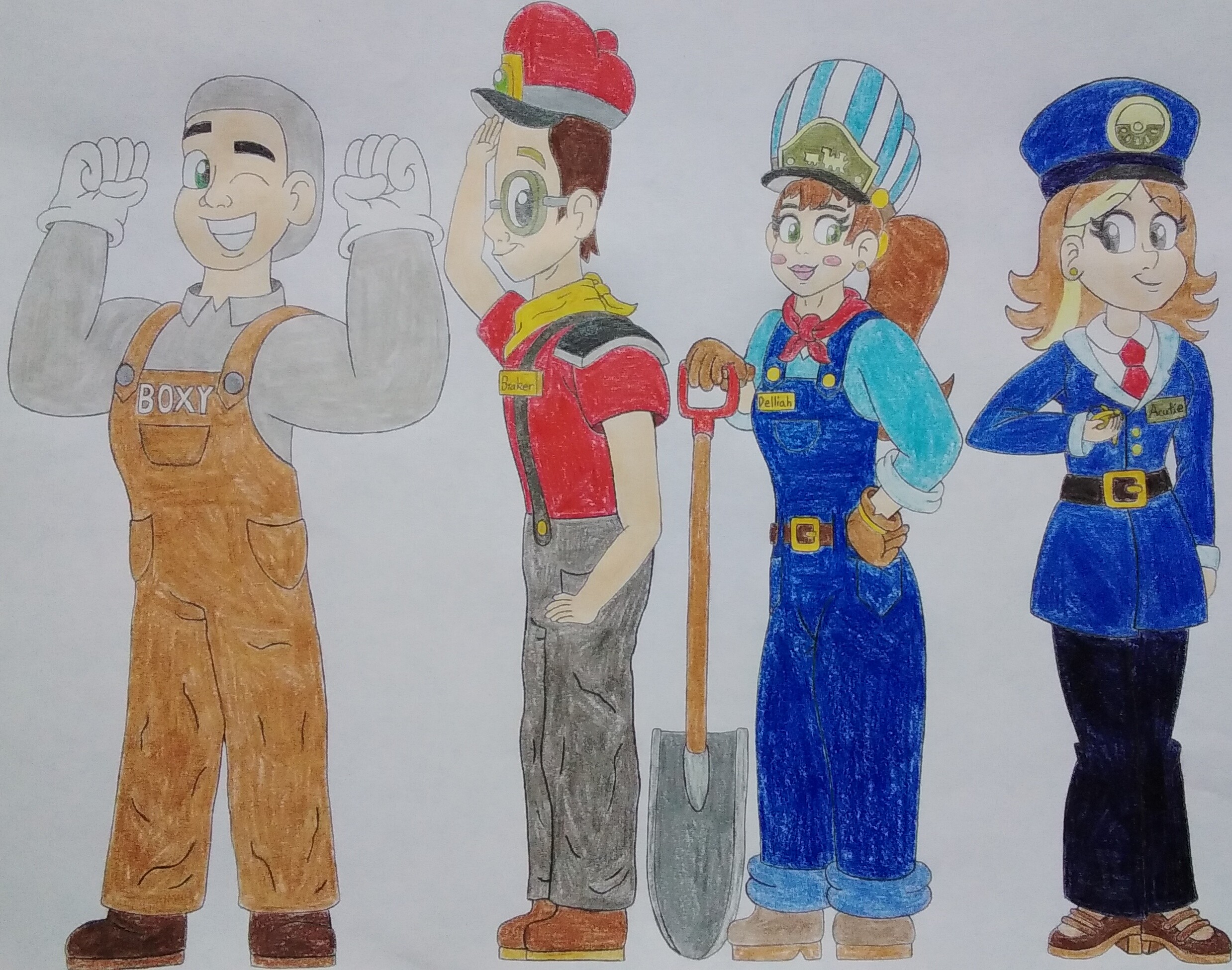 My Train Characters Humanized Color Redesign Pt.3 by 99f5 on DeviantArt