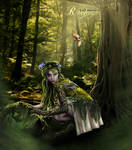 Earth elemental: Terra by CristaliaART