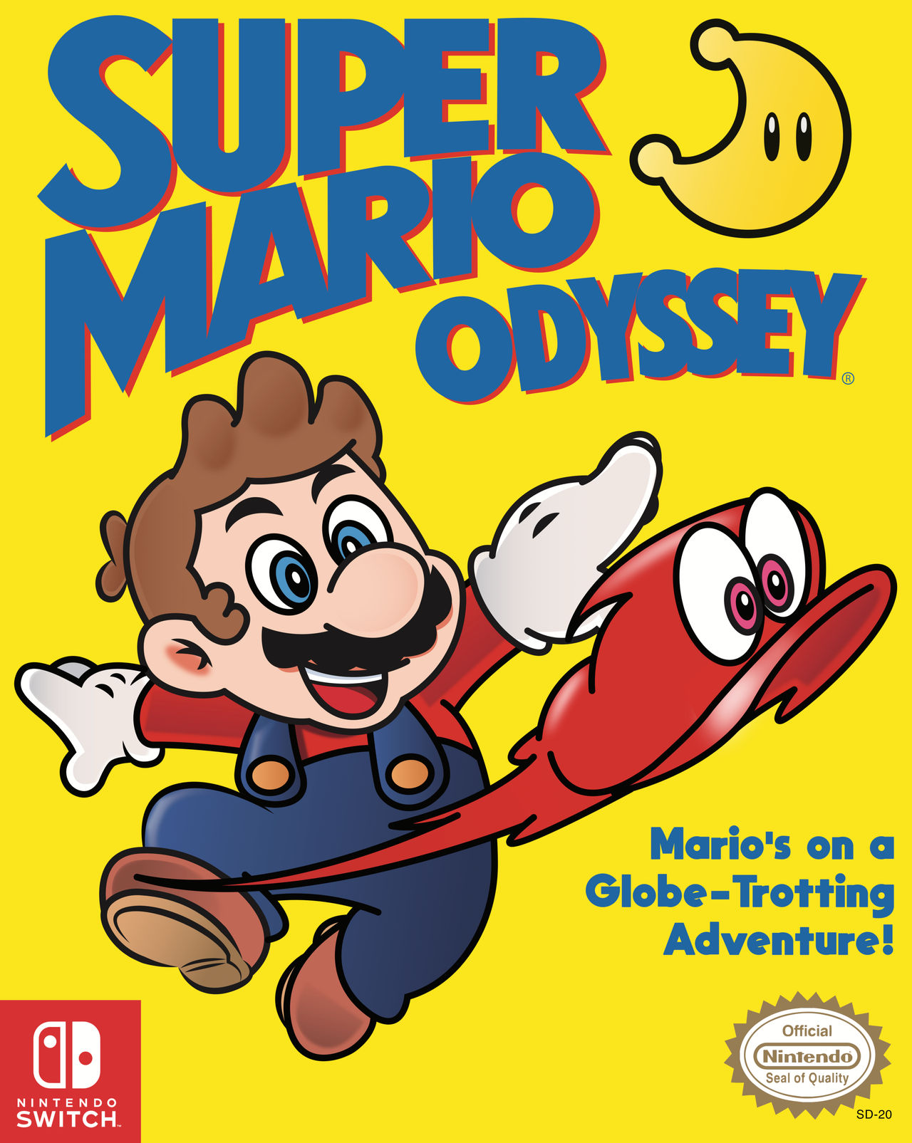 Mario Odyssey NES by SupaStefano on DeviantArt