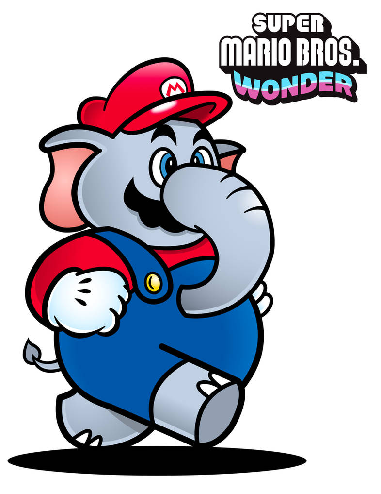 Elefante Rosa Mario Elephant Mario by SupaStefano on DeviantArt