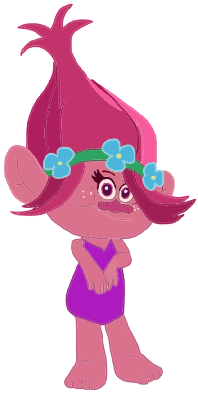 Princess Poppy's Swimsuit and Feet by StarComedianVEVO on DeviantArt