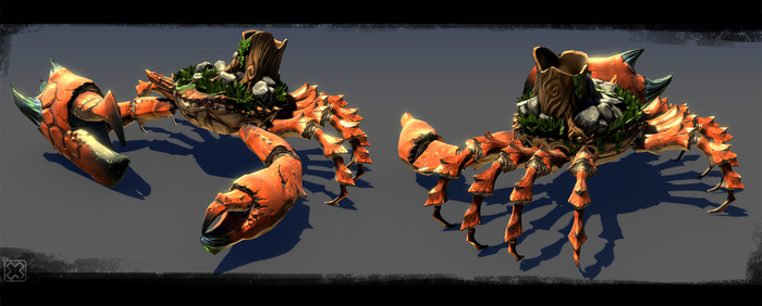 ::crab battle::