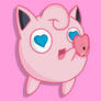 Jigglypuff wishes you a happy Valentine's day