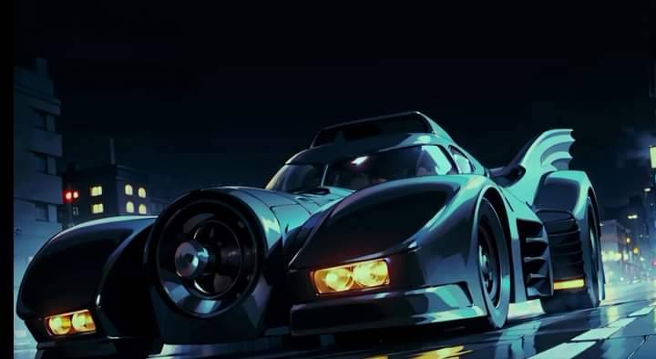 86 Batmobile The Batmobile 1989 anime style by JCJoker12 on DeviantArt