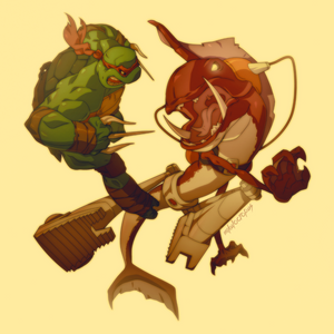 Raph and Fishface