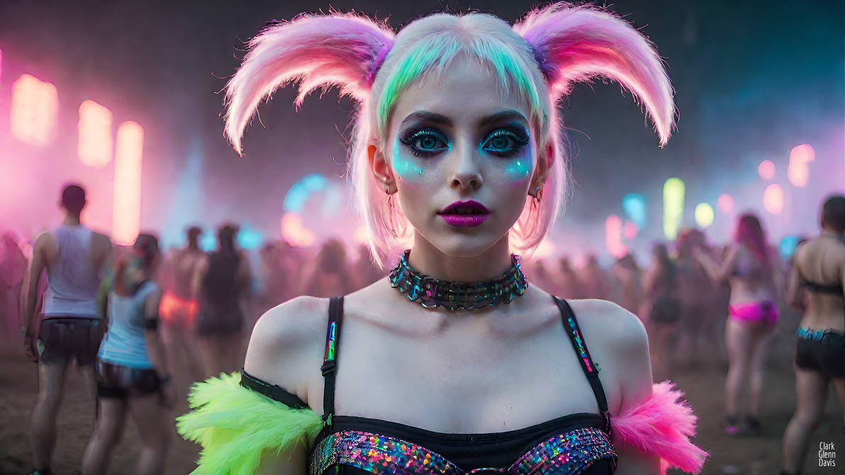 American Rave Girl Rave Girl 01 by VerevolfGD on DeviantArt