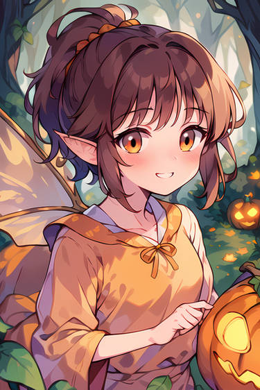 Autumn Halloween Fairy 1 + Small Edit