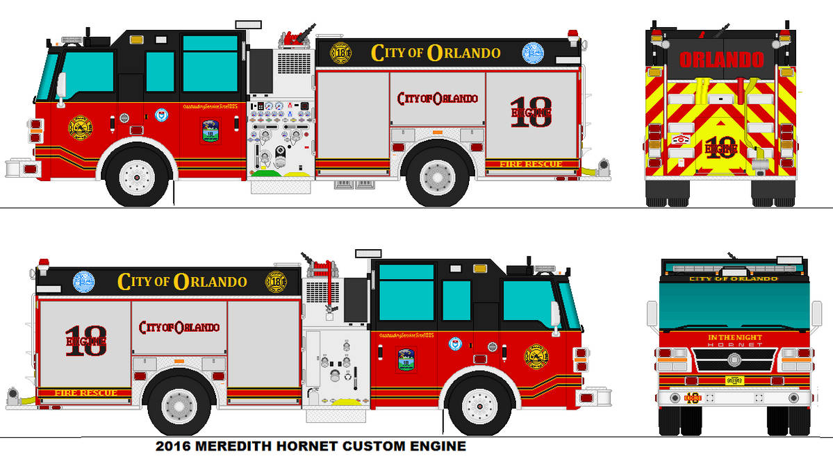 Orlando Fl Fire Engine 18 by PRPFD2011 on DeviantArt