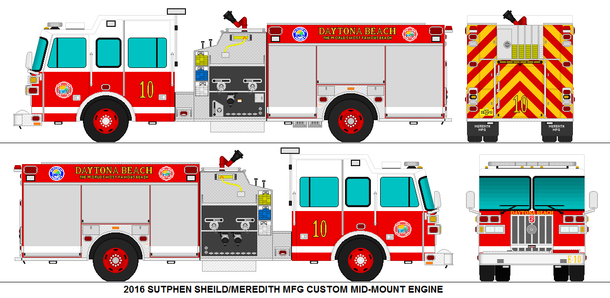 Daytona Beach Fl Fire Engine 10 by PRPFD2011 on DeviantArt