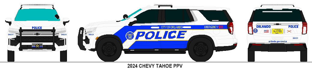 orlando fl Police 2024 Chevy Tahoe by PRPFD2011 on DeviantArt