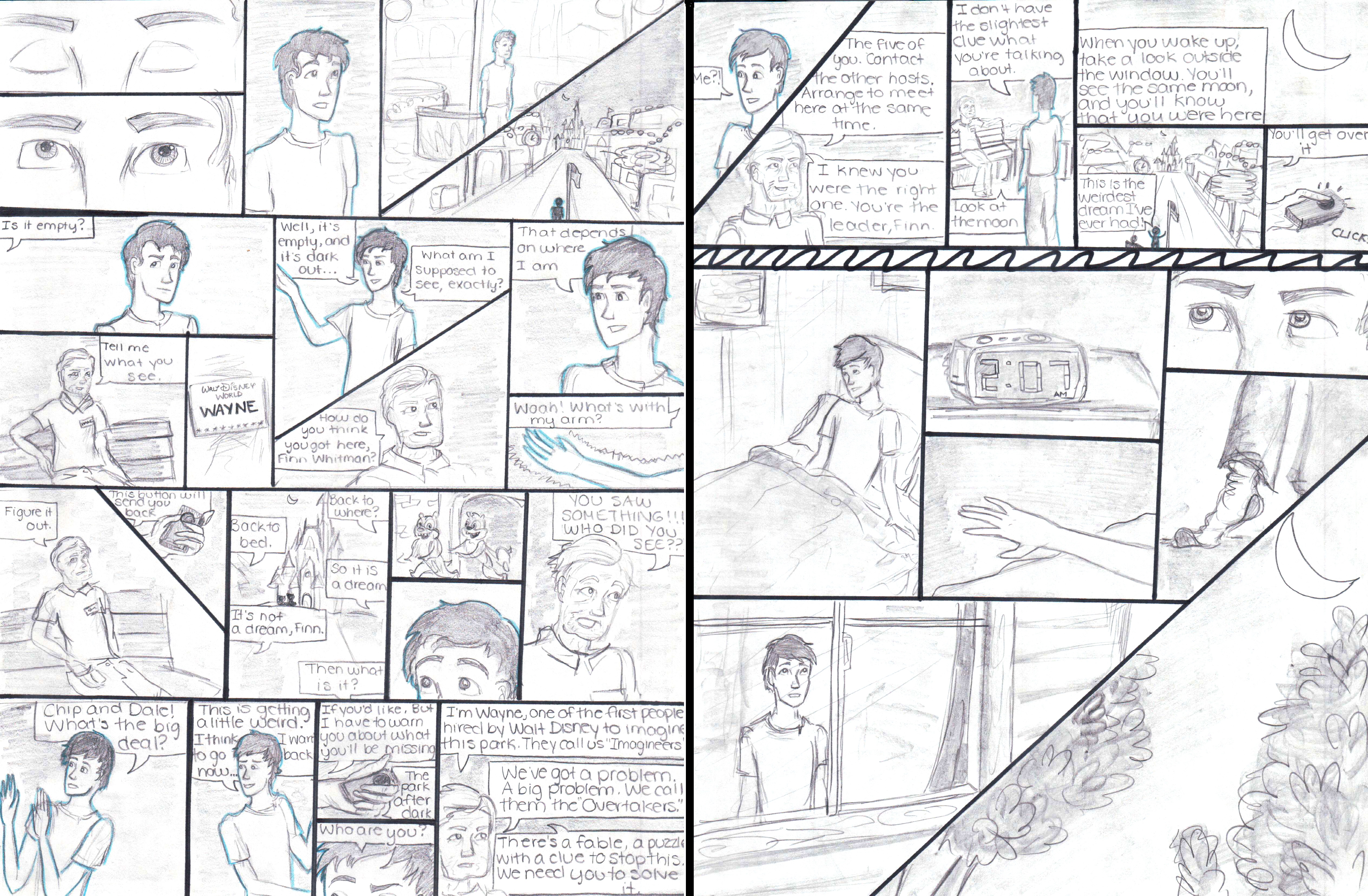 KK Chapter 1, Graphic Novel Style