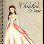 Christine Daae - Pink Dress Sketch