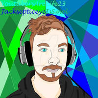 Jacksepticeye, the hot chocolate haired man! 