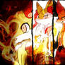 Fennekin, Braixen, Delphox Wallpaper Pokemon XY