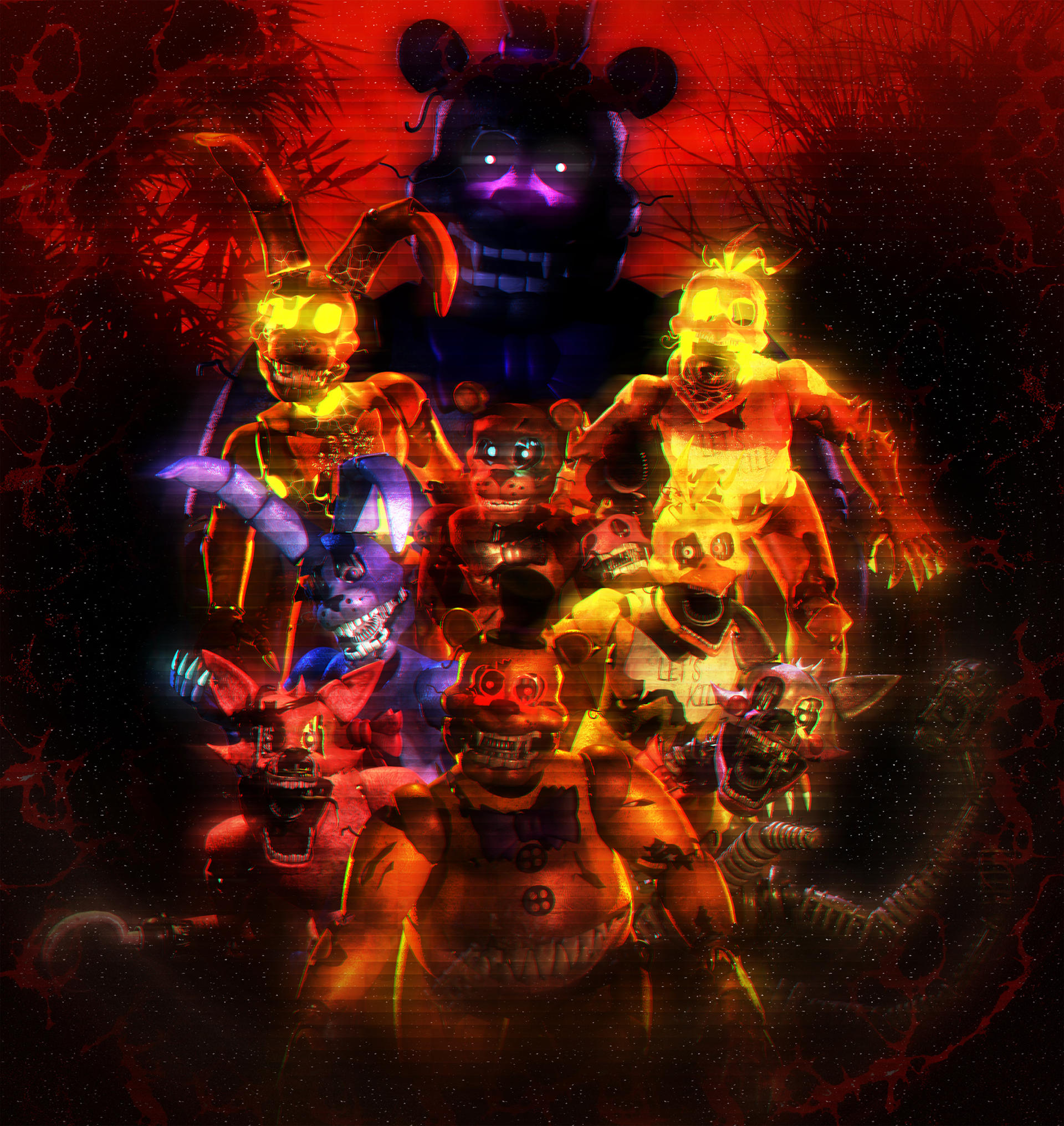 The Joy Of Creation: Reborn Five Nights At Freddy's 4 Nightmare PNG,  Clipart, Art, Deviantart, Digital