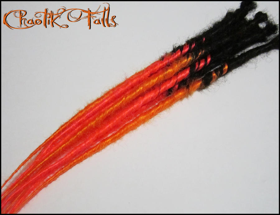 Chaotik Falls Halloween Themed Synthetic Dreads