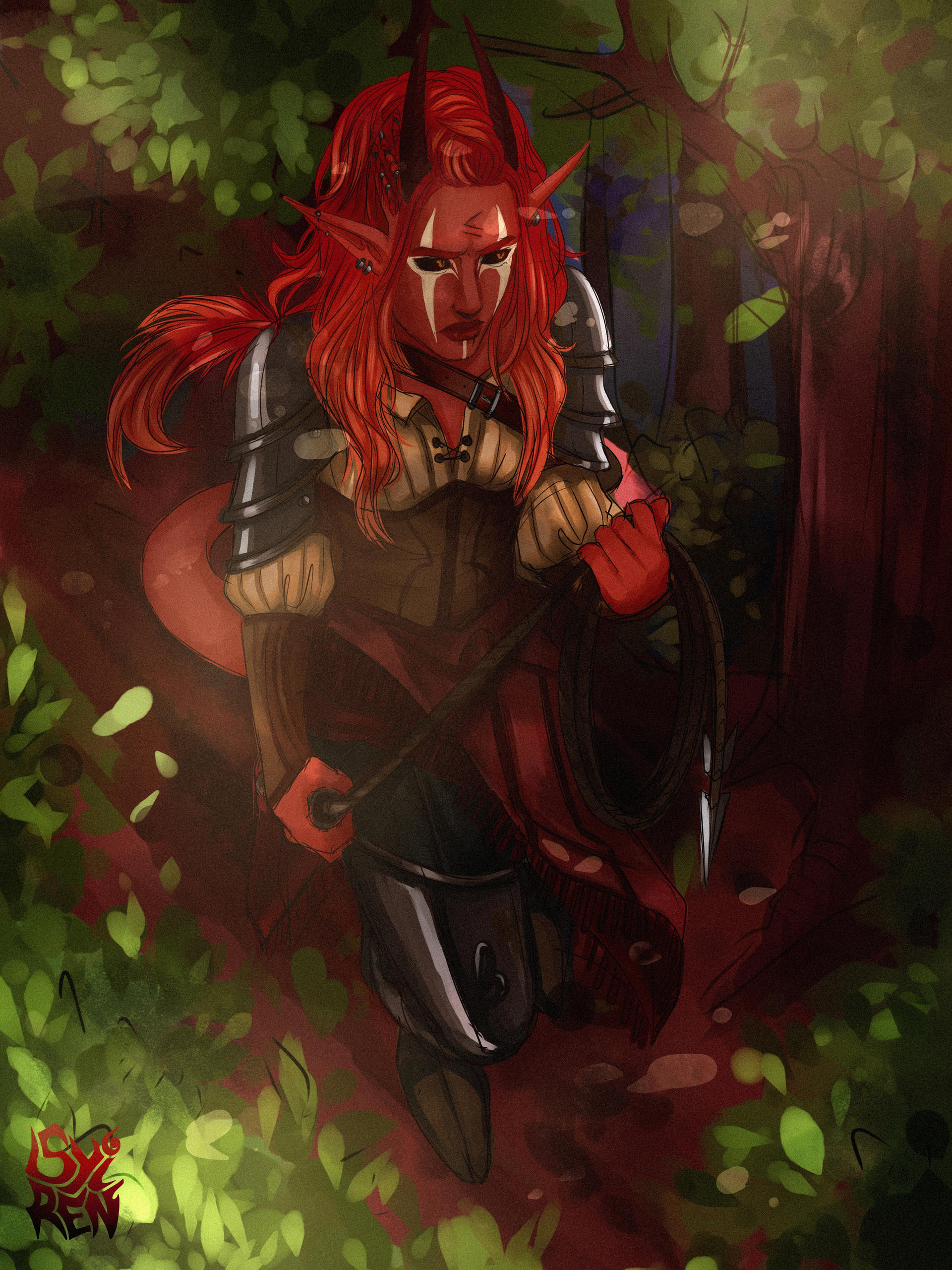 Deviantart Devi Devi walking in the woods by Syirensz on DeviantArt
