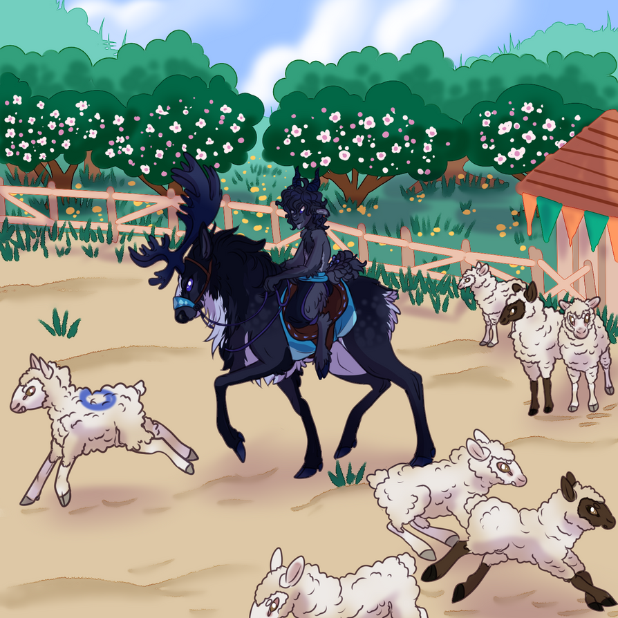 Deviantart Carousel Sheep Herding sheep - Championship by MysticScriber on DeviantArt
