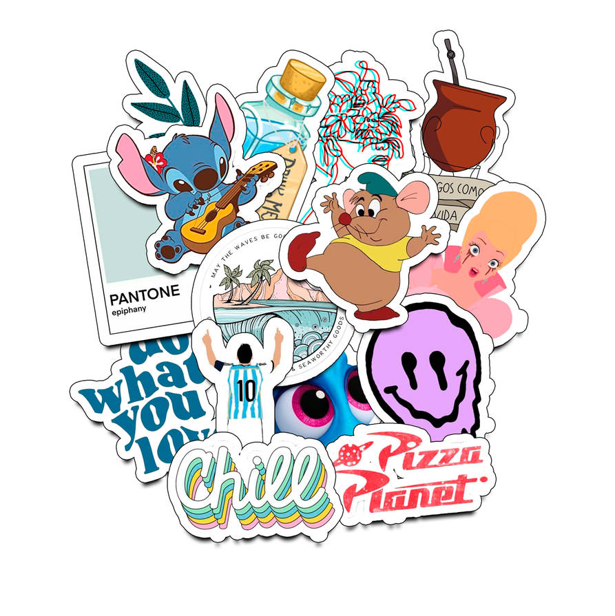 Printable PDF Mix Stickers PNG by K-Sadora on DeviantArt