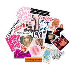 Stickers Taylor Swift PNG pack Deco The Eras Tour