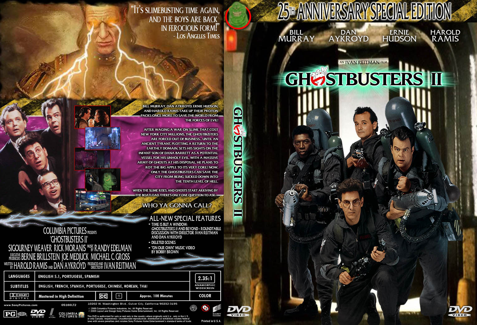 Ghostbusters II, Full Movie