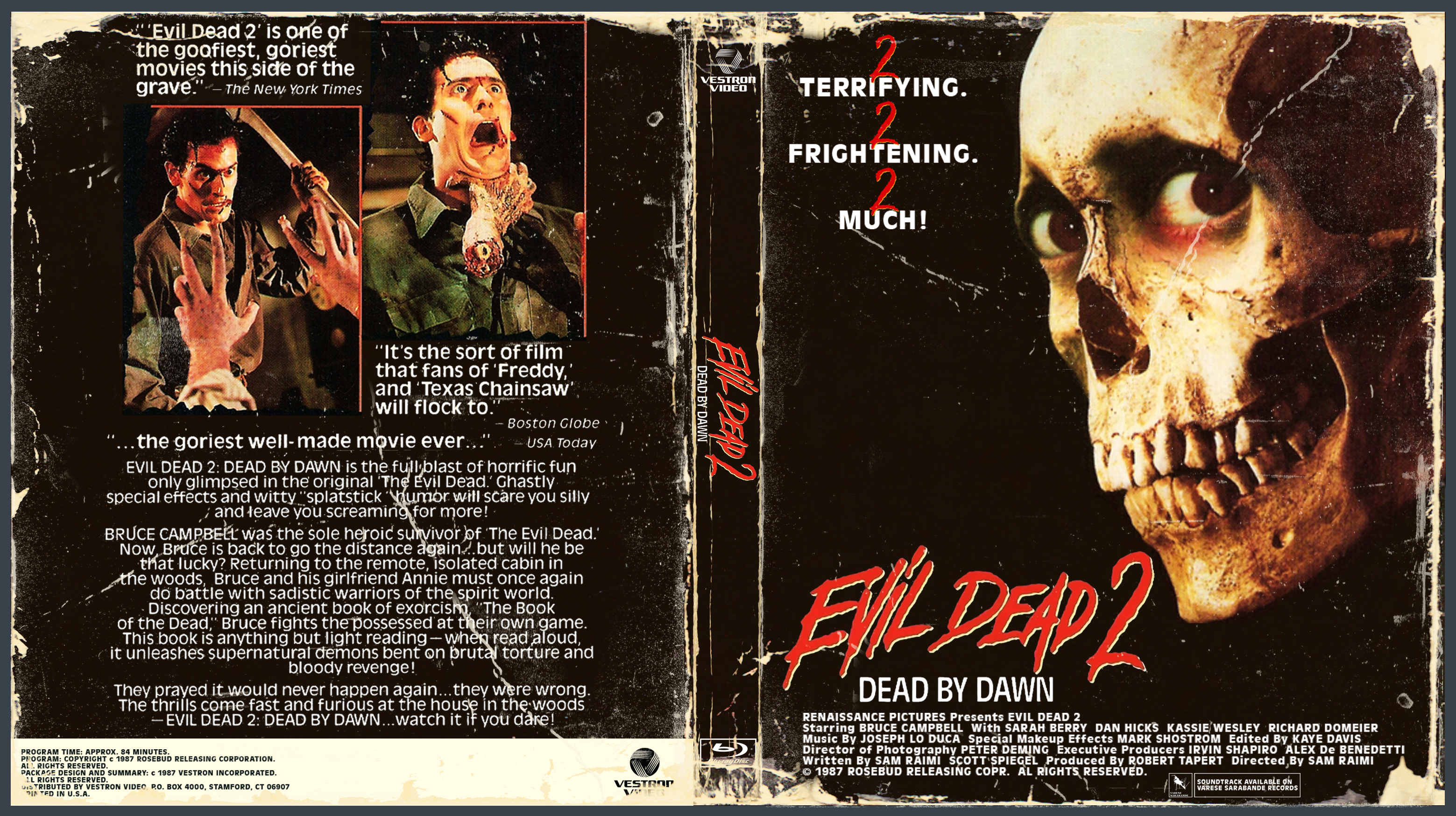 Evil Dead 2' Rises From the Grave With Groovy New VHS Release