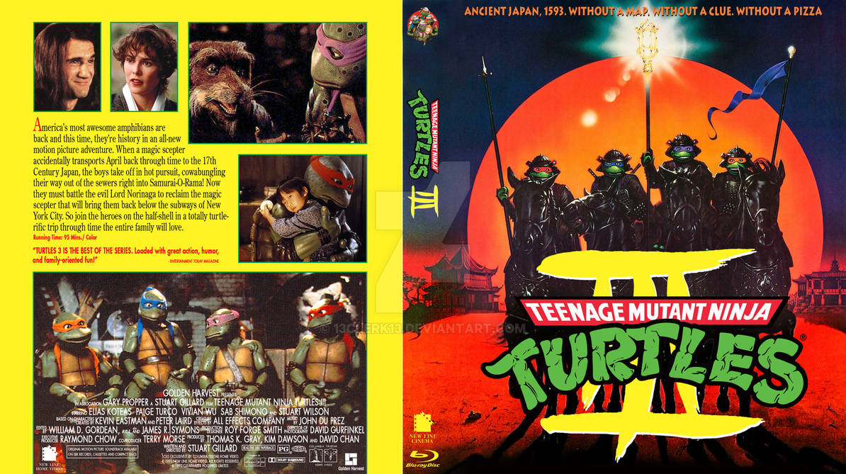 Teenage Mutant Ninja Turtles (1990) DVD, AU* by wBourke2016 on DeviantArt