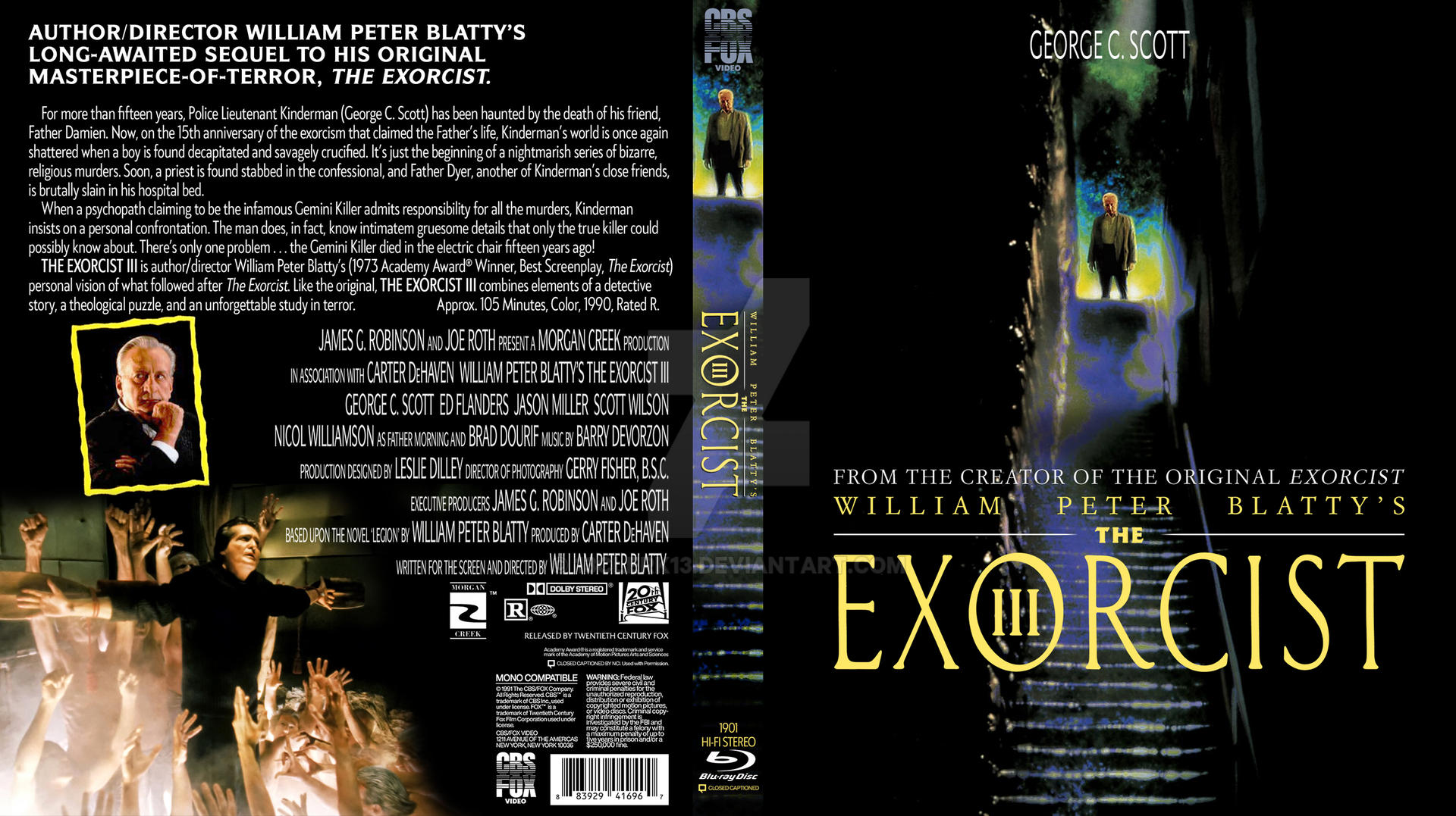 Exorcist III - VHS style rework by 13Clerk13 on DeviantArt