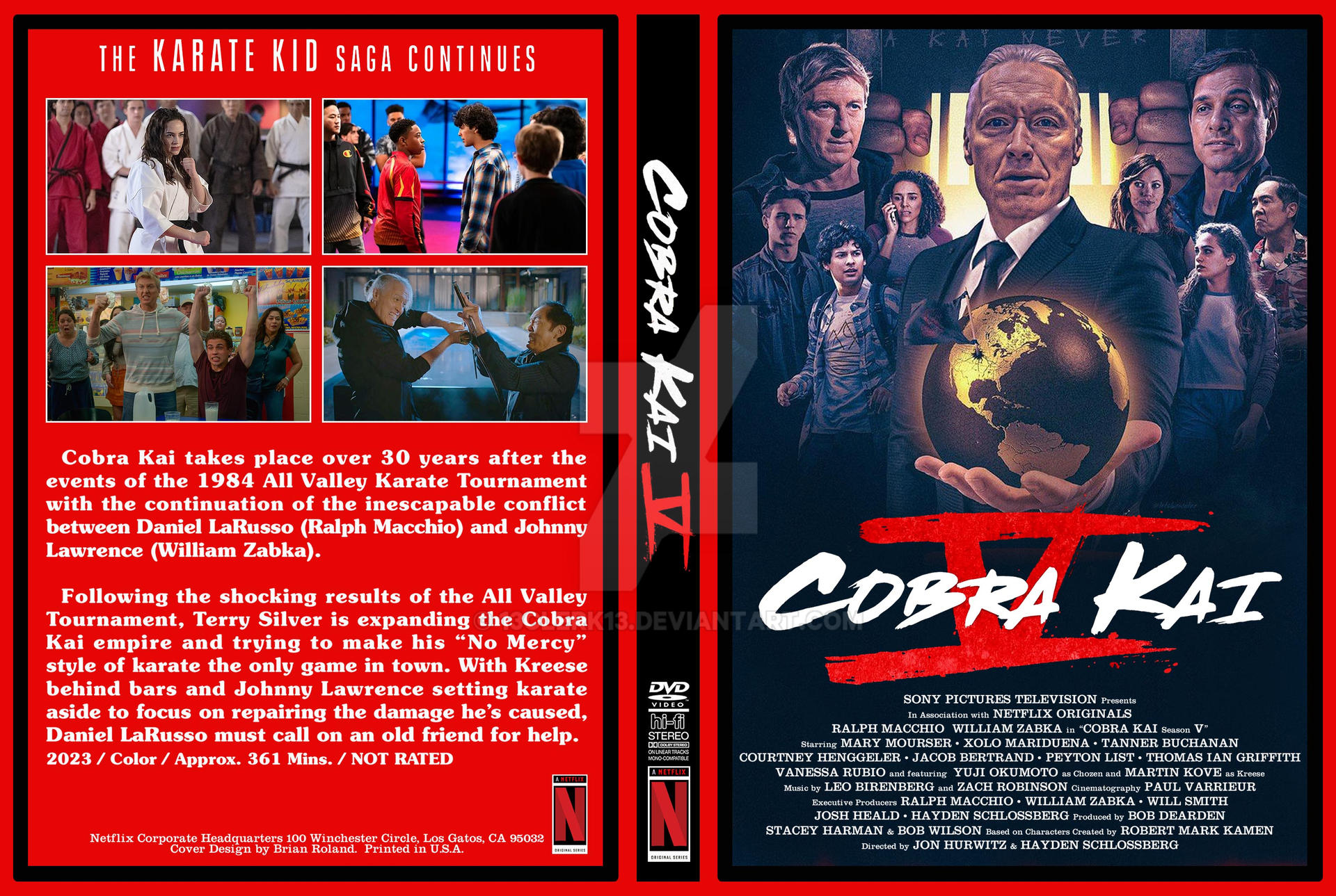 Cobra Kai - Season 1 , 2 , 3 , 4 & 5 [DVD 4-Pack]