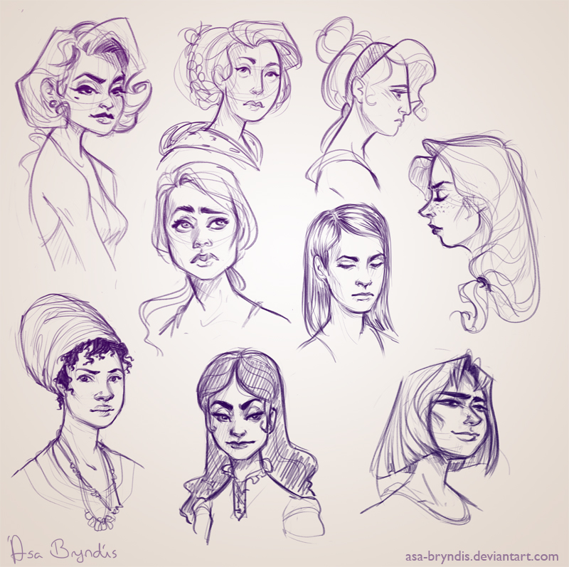Sketch Dump VI by asa-bryndis