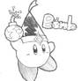 Bomb Kirby Pencil