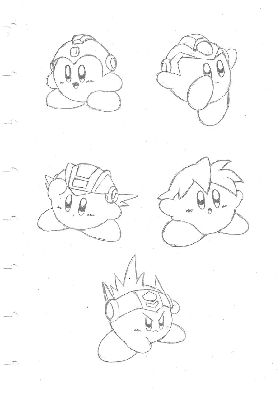 Doodle Dee - Mega Rock Kirbys