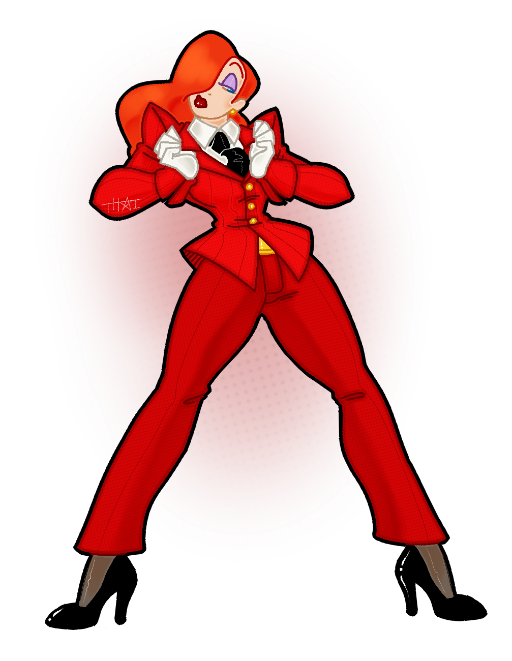 Jessica Rabbit Uniform DRESSUP: Jessica Rabbit by the-n4cer on DeviantArt