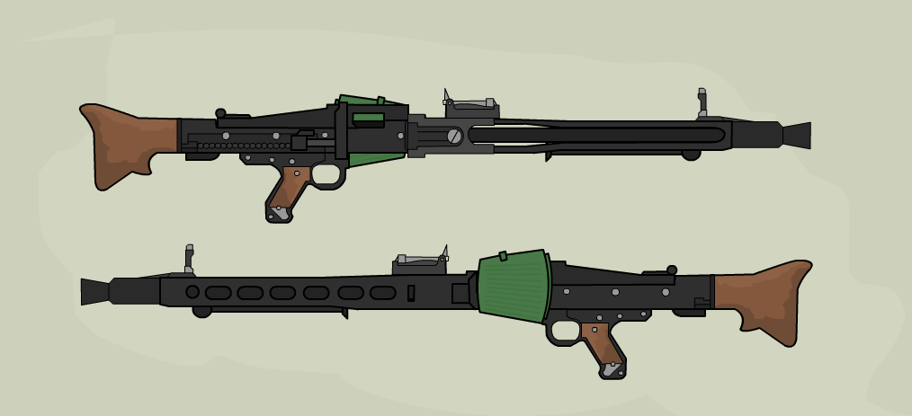 Machine Gun Deviantart MG42 machine gun by melih2008 on DeviantArt