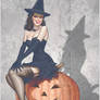 Halloween Retro Pinup