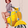 Pinups Love Vespa 2