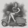 Pinups Love Vespa 4