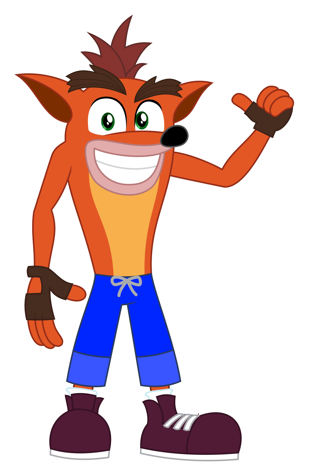 Crash Bandicoot (Crash of the Titans) by Jogita6 on DeviantArt