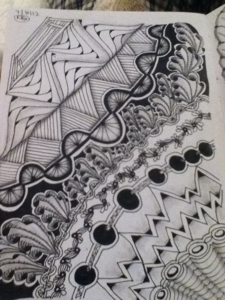 Zentangle recovering 2