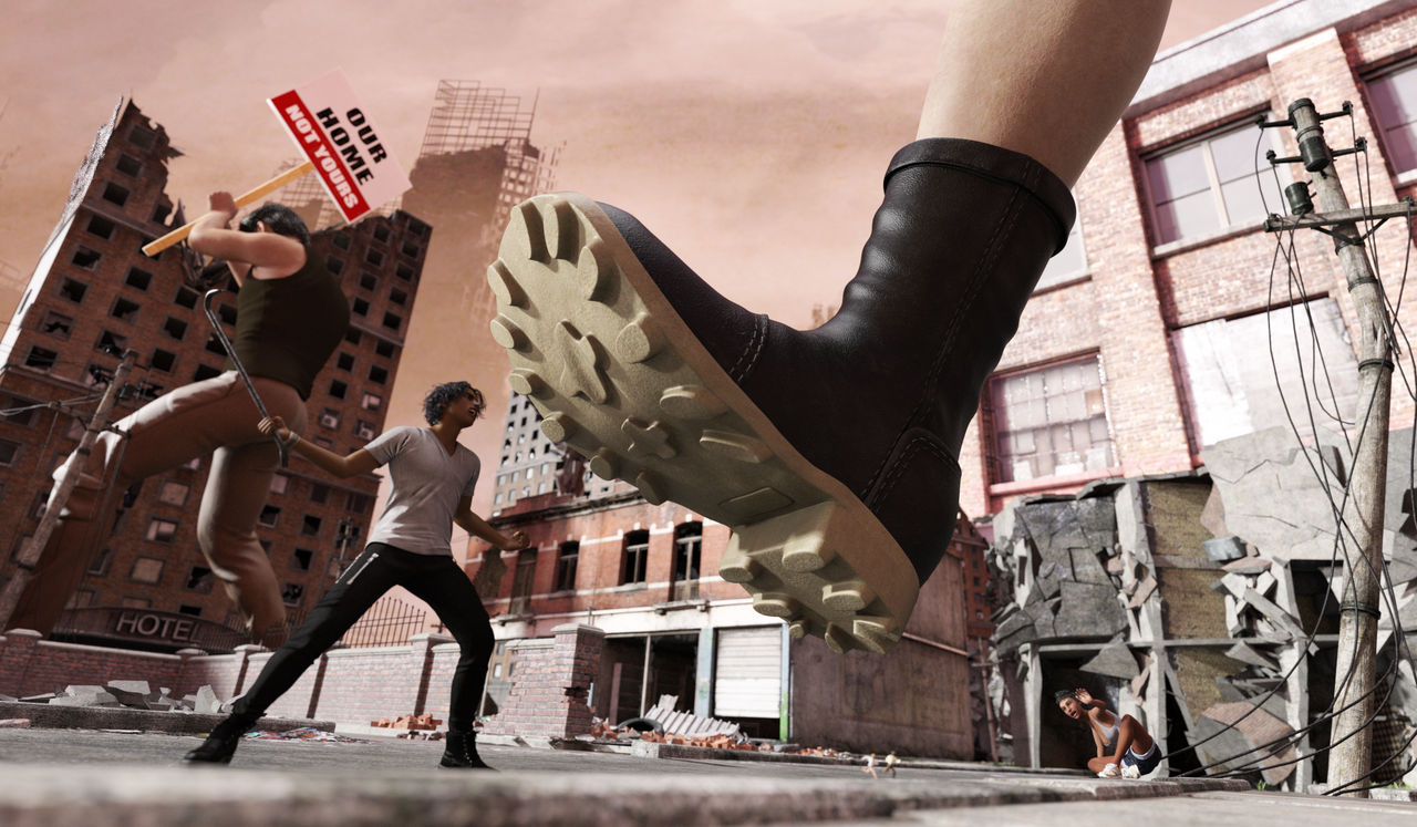 The South Town Riot by BoomGTS on DeviantArt